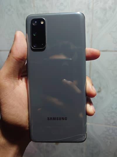 Samsung Mobile S20 8gb 128gb NON PTA all okay 10 by 10 condition