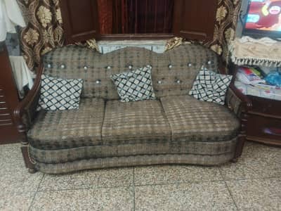Wooden Sofa