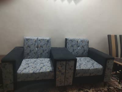 Turkish sofa set 1 sofa cum bed  And 2 single sofas