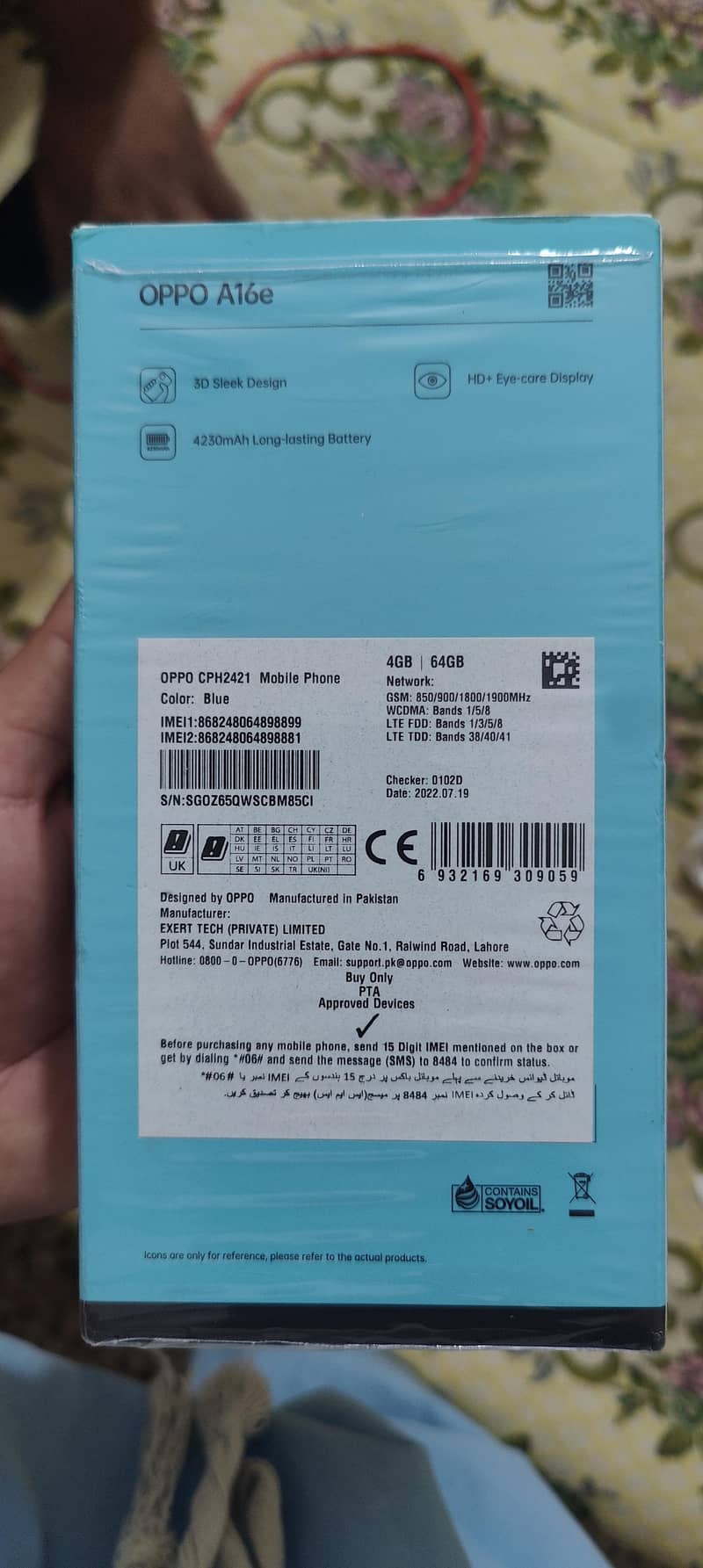 OPPO A16e 4