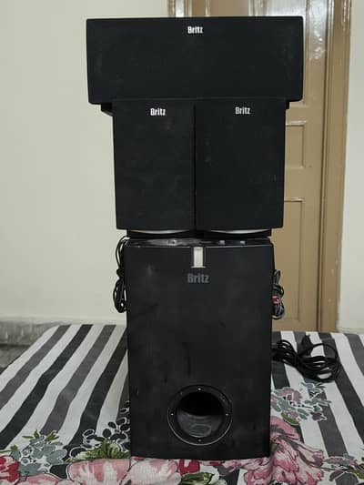BRITZ Highly recommended 5.1 Sound based surrounding system