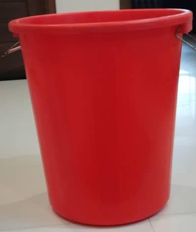 Red Big Water bucket / Storage Bucket