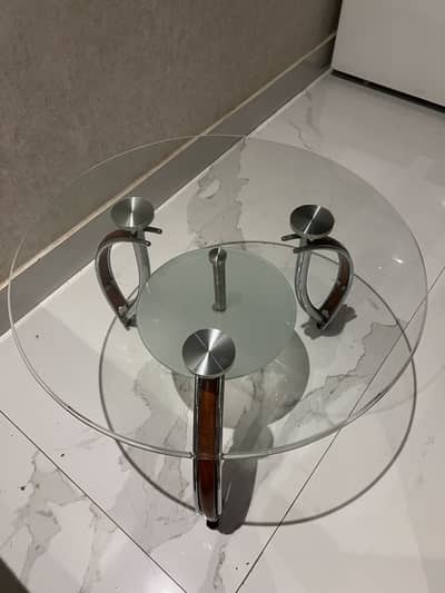 Imported 2 piece side table
