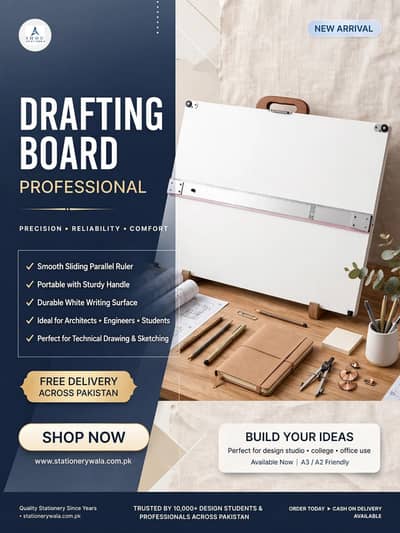 Drafting board with scale for maping,plan layouts. . .
