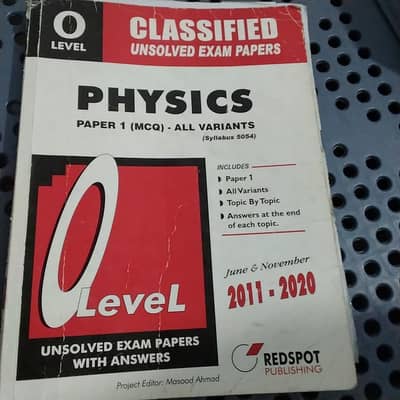 O'LEVEL PAST PAPER