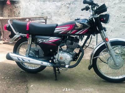Honda CG 125 Model 2025 shape 2026 Red Clour Price 235 k