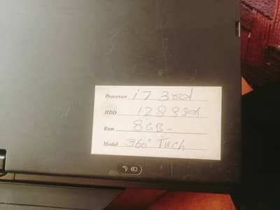 Lenovo Thinkpad laptop 8 128ssd touch screeen