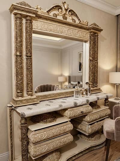 Complete Bed Set with Dressing & Tables