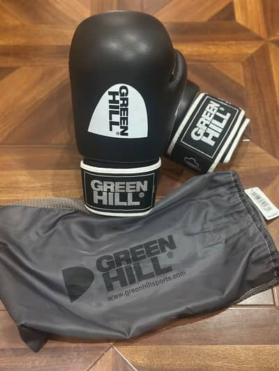 Green Hill boxing gloves