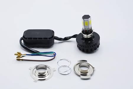 Motorcycle LED Headlight Bulb M6 with Flasher Bike Universal