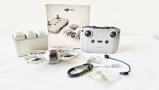 DJI Neo Drone | Like New | 3 Batteries | Carry Bag | Complete Box Pack