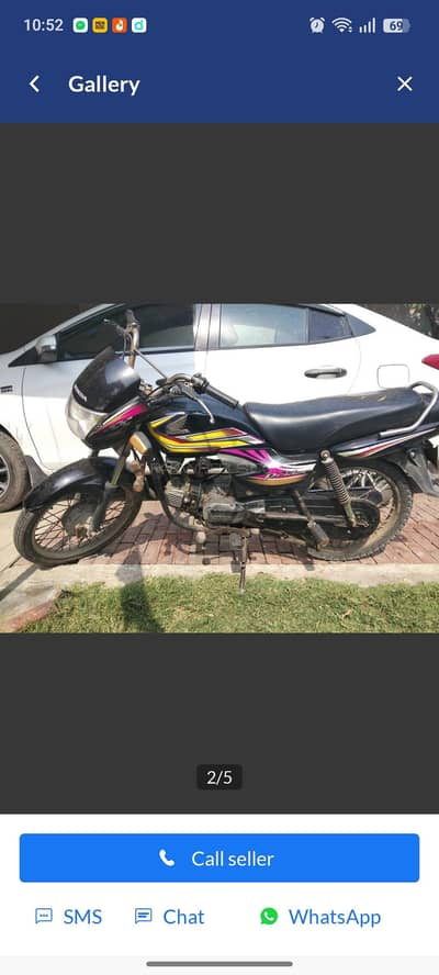 Honda pridor 2014 model black color
