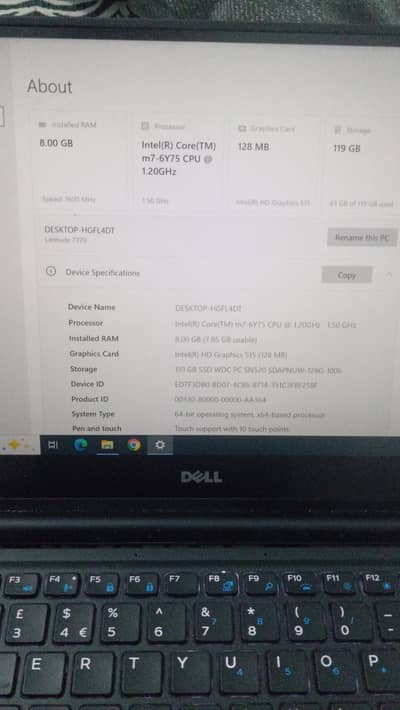 dell latitude m7