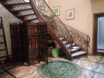 Fully furnished 1 kanal modern design lower lock upper portion available for rent