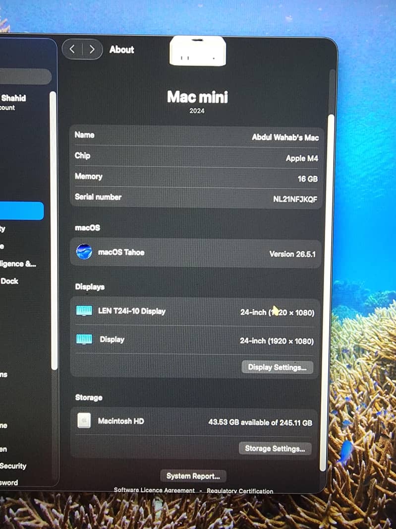 mac mini m4 5