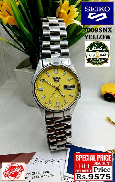 Seiko 5 Citizen Orient Automatic Pre-Owned watch Japan 03161737353