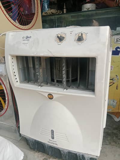 super asia plastic body air Cooler Chalu urgent sale