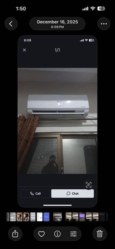 Haier 1 ton inverter AC total genuine