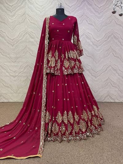 Elegant Hand-Made Wedding Dress (Premium Brand)