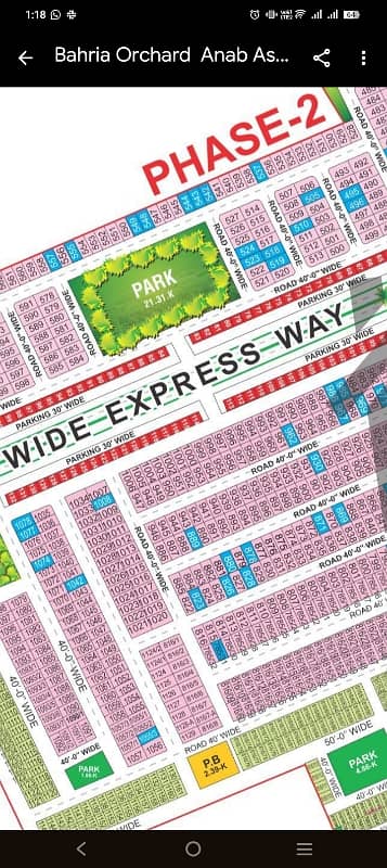 8 marla plot for sale in J block bahria orchard phase 2 lahore