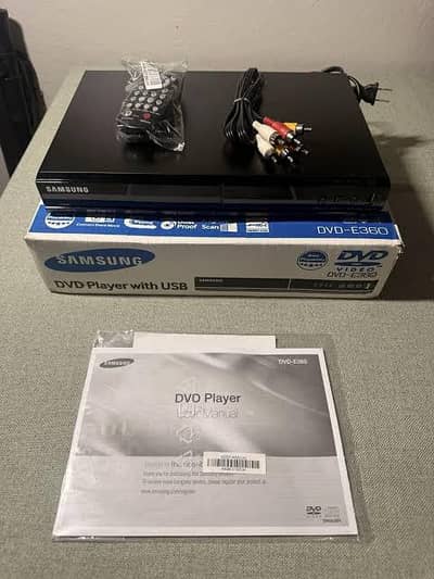 Samsung E360 Original DVD Player – New Condition | Never Used