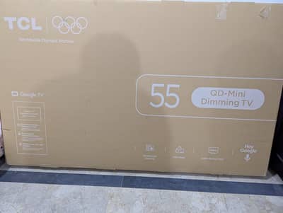 TCL 55" P8L 4K TV BRAND NEW BOX PACK FOR SALE