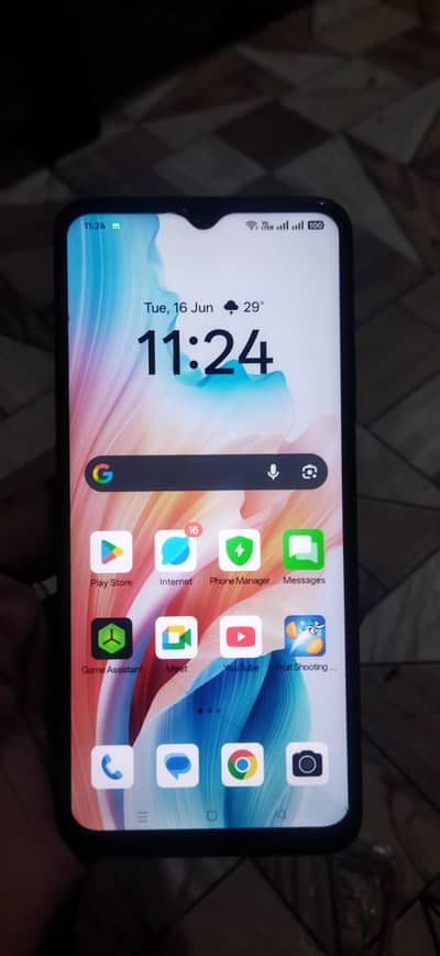 OPPO A38 6 128 Ram phone herlehas SA oregnal ha