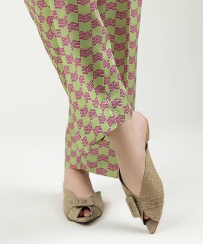 sapphire stitched trouser linen