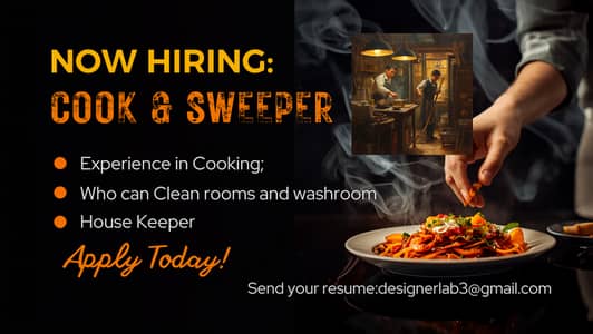 Cook and Cleaner