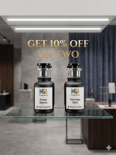 buy 2 mb store fragrance and get 10% discount