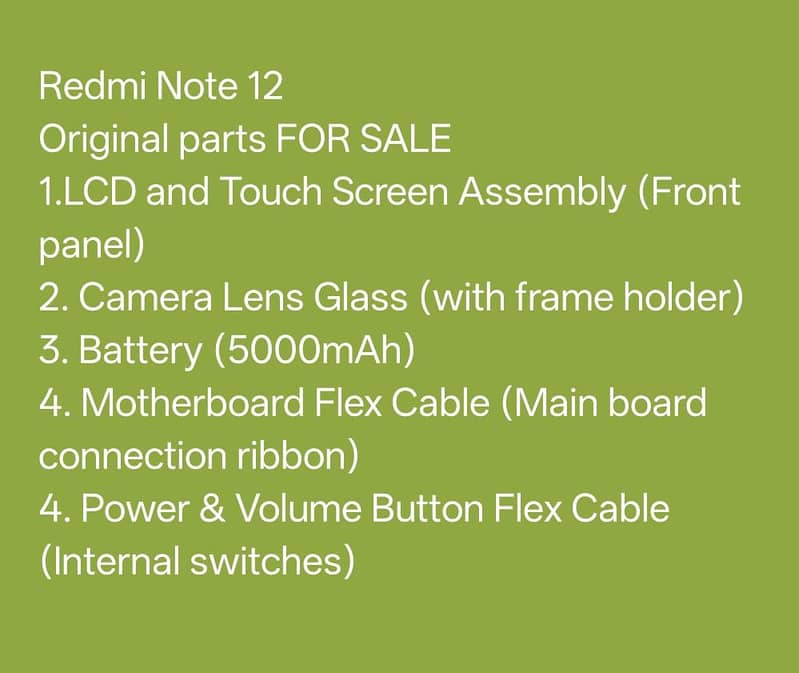 Redmi note 12 0