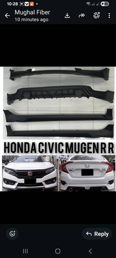 all civic car body kit available