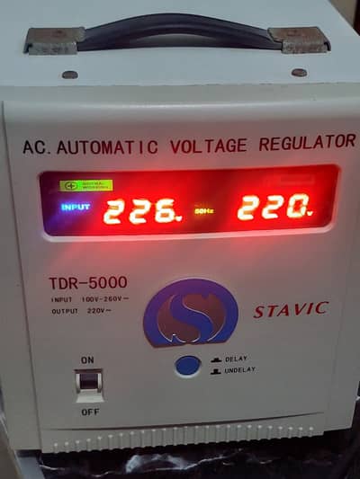 5000 VA Automatic Voltage Regulator(AVR)USED but almost new condition.