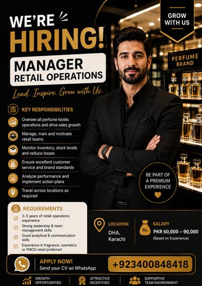 Manager Retail Operations