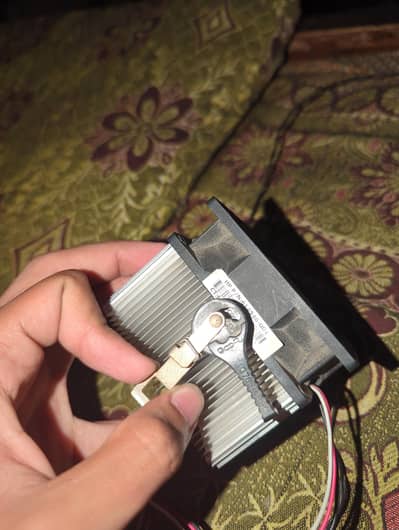 Aluminum block cooler with am4 bracket