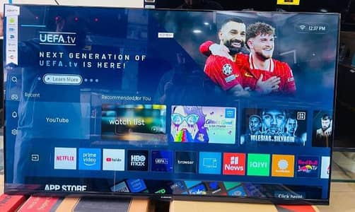60 Inch Smart LED used 1 month with box and remote