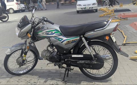 Honda CD70 Dream 2023 Grey | Well Maintained | Just Buy & Ride