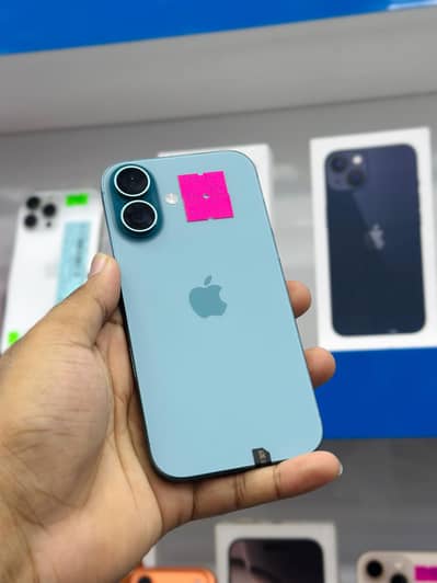 Apple iPhone 16 256GB Teal Color Non Pta Water Pack 10/10