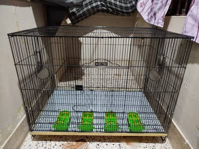 Cage for birds - New Condition 10/10 -3ftx2ftx2ft - Heavy Guage