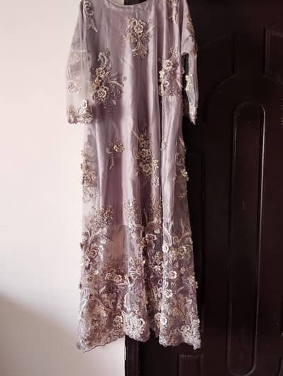 long front open maxi