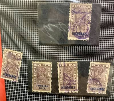 Old Rare, British India/Fiscal stampsAnd other countries stamp collect