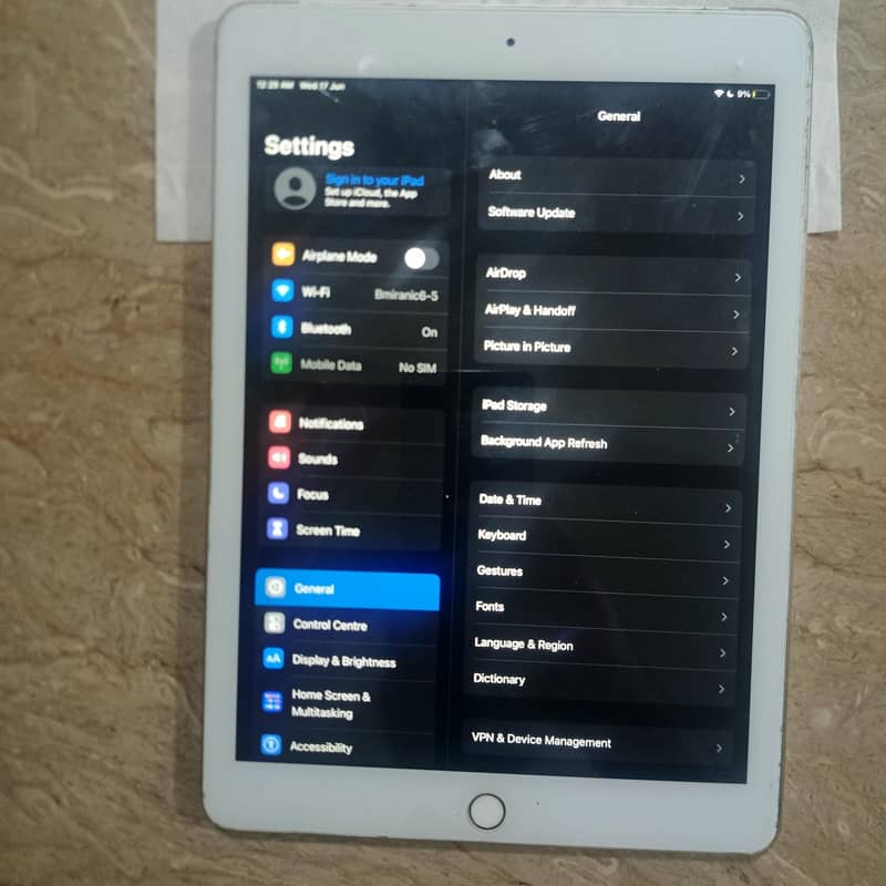 ipad 5th generation 25k 7