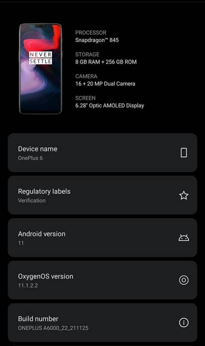 One Plus 6