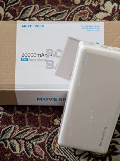 Move Speed 20000mAh Power Bank 35W Fast Charging - Original
