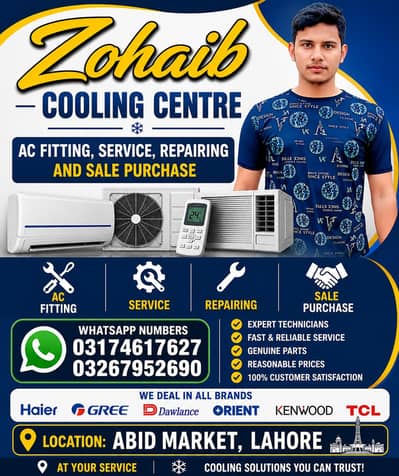 AC Fitting Service Repairing and sale purchase