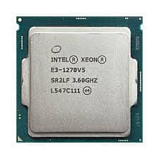 xeon e3 1270 v5/i5 7500/xeon e3 1226 v3/i5 4460/i5 3570/xron e5 1650