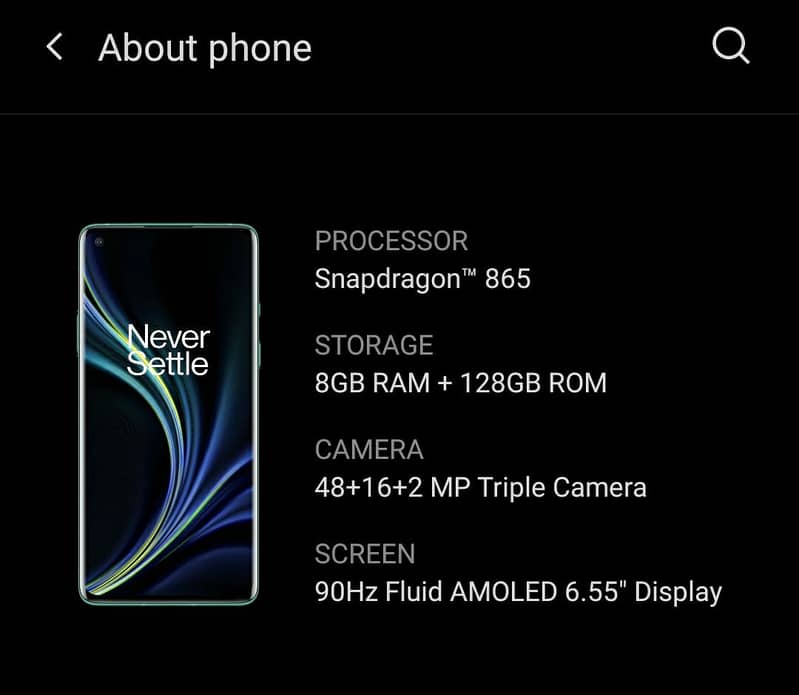 One Plus 8 4