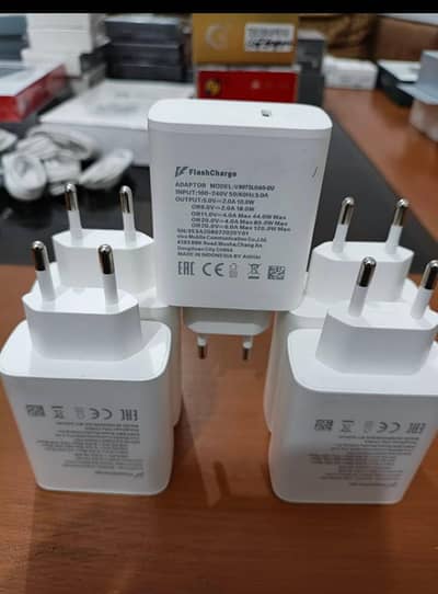 fast flash original charging adapter