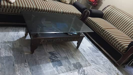 7 Seaters Sofa and Table