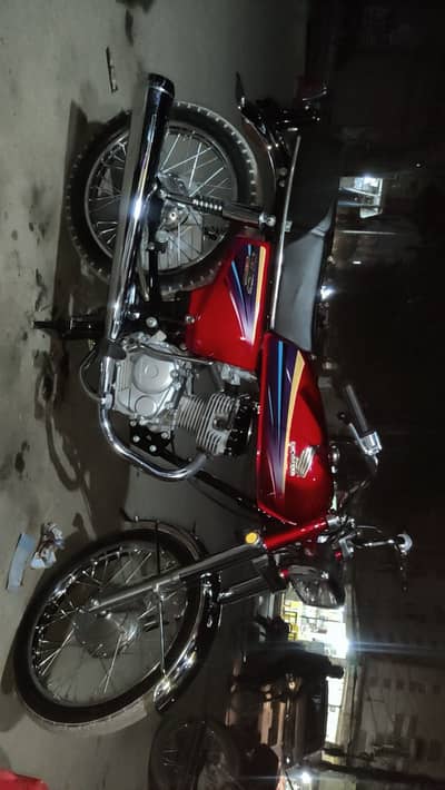 Cg 125 2009 all genuine parts